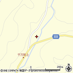 愛知県岡崎市千万町町大栗152周辺の地図