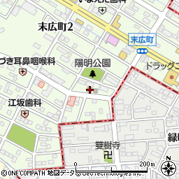 デイリーヤマザキ刈谷末広２丁目店周辺の地図