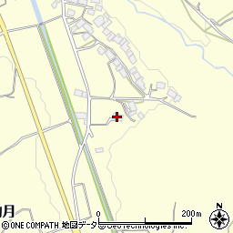 滋賀県蒲生郡日野町下駒月1120周辺の地図
