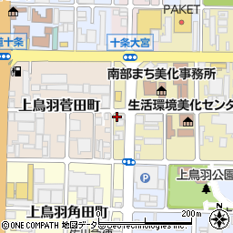 京都府京都市南区西九条森本町4周辺の地図