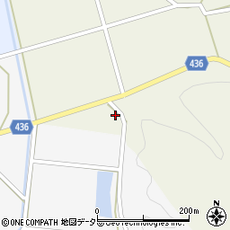 愛知県新城市作手鴨ヶ谷ツガノヲ周辺の地図