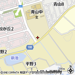 ファミリーマート大津平野店周辺の地図