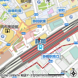 チュチュアンナ静岡パルシェ店周辺の地図