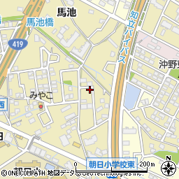 愛知県刈谷市野田町新上納310周辺の地図