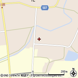 兵庫県三田市川原390周辺の地図