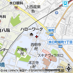 滋賀県甲賀市水口町本町3丁目1-13周辺の地図
