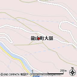 静岡県浜松市天竜区龍山町大嶺529周辺の地図