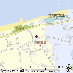 千葉県館山市波左間45周辺の地図