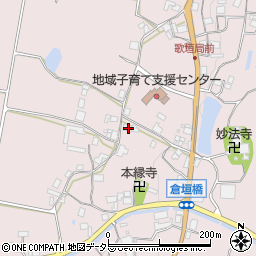 大阪府豊能郡能勢町倉垣690周辺の地図