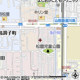 京都府京都市西京区川島松園町10周辺の地図