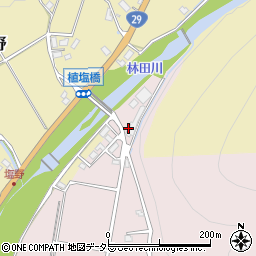 兵庫県姫路市安富町植木野747周辺の地図