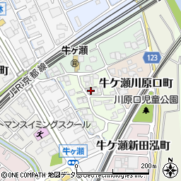 京都府京都市西京区牛ケ瀬弥生町周辺の地図