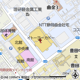 アクトスＷｉｌｌ‐Ｇイトーヨーカドー　静岡周辺の地図