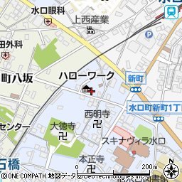 滋賀県甲賀市水口町本町3丁目1-15周辺の地図