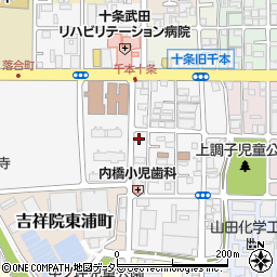 京都府京都市南区上鳥羽南唐戸町5周辺の地図
