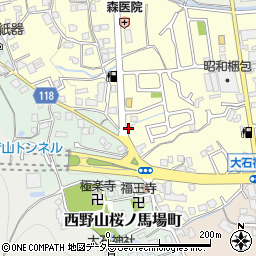 株式会社日邦レンタカーシステム山科・新十条周辺の地図