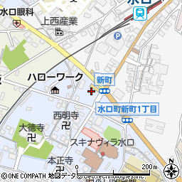 滋賀県甲賀市水口町本町3丁目1-3周辺の地図