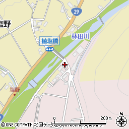 兵庫県姫路市安富町植木野749周辺の地図