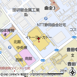 株式会社江崎書店　イトーヨーカドー　静岡店周辺の地図
