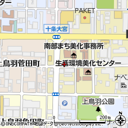 京都府京都市南区西九条森本町51周辺の地図