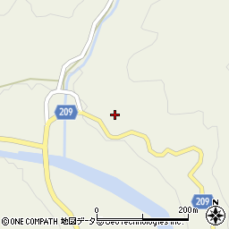 静岡県藤枝市岡部町宮島1224周辺の地図