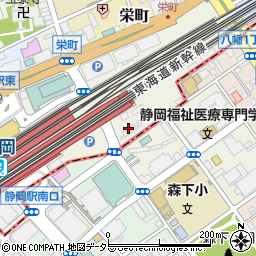 マルコ株式会社　静岡店周辺の地図