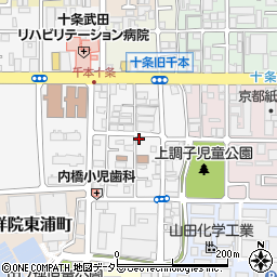 京都府京都市南区上鳥羽南唐戸町56周辺の地図