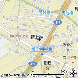 愛知県刈谷市野田町新上納111-1周辺の地図