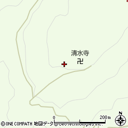 播州清水寺周辺の地図