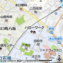 滋賀県甲賀市水口町本町3丁目1-19周辺の地図