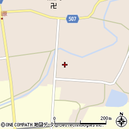 兵庫県三田市川原389周辺の地図