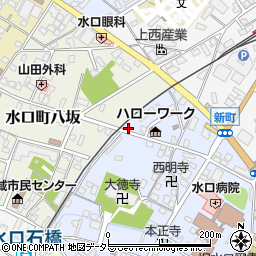 滋賀県甲賀市水口町本町3丁目1-22周辺の地図