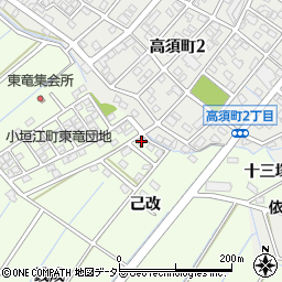 愛知県刈谷市小垣江町己改151周辺の地図