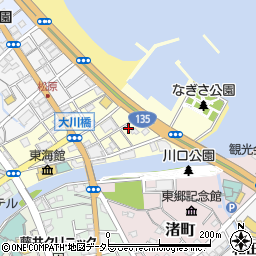 静岡県伊東市東松原町2-6周辺の地図