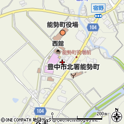 大阪府豊能郡能勢町宿野29周辺の地図