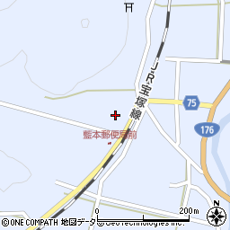 兵庫県三田市藍本1248周辺の地図