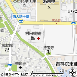 京都府京都市南区吉祥院南落合町周辺の地図