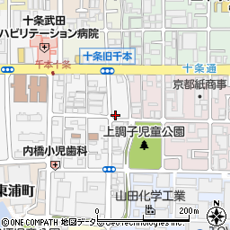 京都府京都市南区上鳥羽南唐戸町106周辺の地図