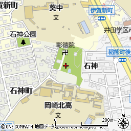 愛知県岡崎市石神町19周辺の地図
