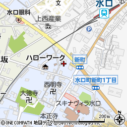 滋賀県甲賀市水口町本町3丁目1-42周辺の地図