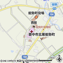 大阪府豊能郡能勢町宿野30周辺の地図