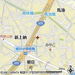 愛知県刈谷市野田町新上納109周辺の地図