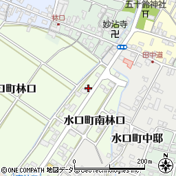 滋賀県甲賀市水口町林口522周辺の地図