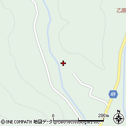 兵庫県三田市乙原355周辺の地図