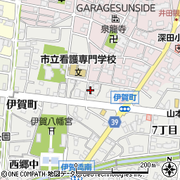愛知県岡崎市伊賀町西郷中97周辺の地図