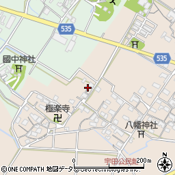 〒528-0053 滋賀県甲賀市水口町宇田の地図