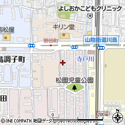 京都府京都市西京区川島松園町7周辺の地図