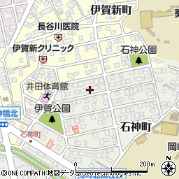 愛知県岡崎市石神町11-12周辺の地図