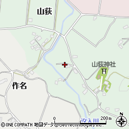 千葉県館山市山荻153周辺の地図