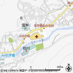 修善寺総合会館周辺の地図